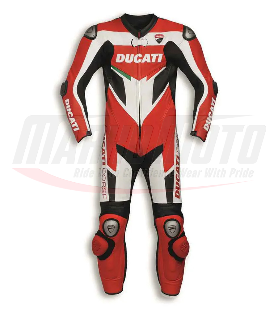 Ducati Corse C3 Motorcycle Leather Racing Suit