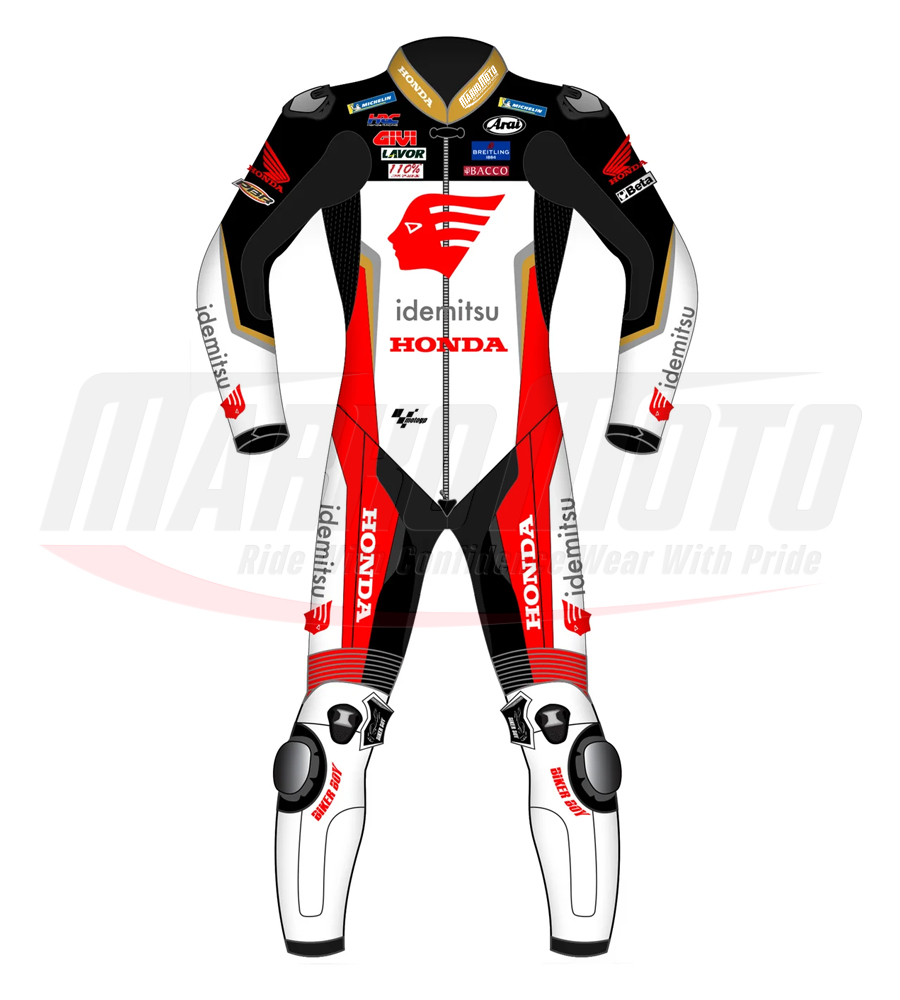 Takaaki Nakagami Leather Track Motorcycle Racing Suit