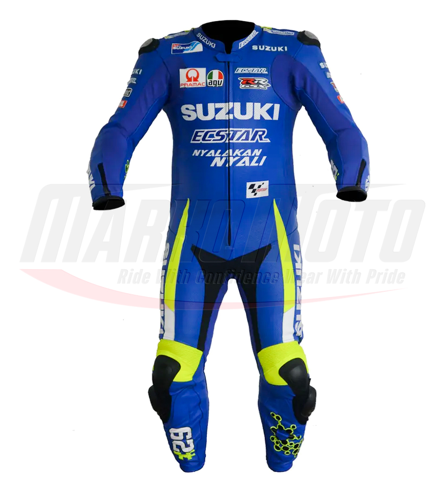 Andrea Iannone Suzuki Motorcycle Racing Leather Suit