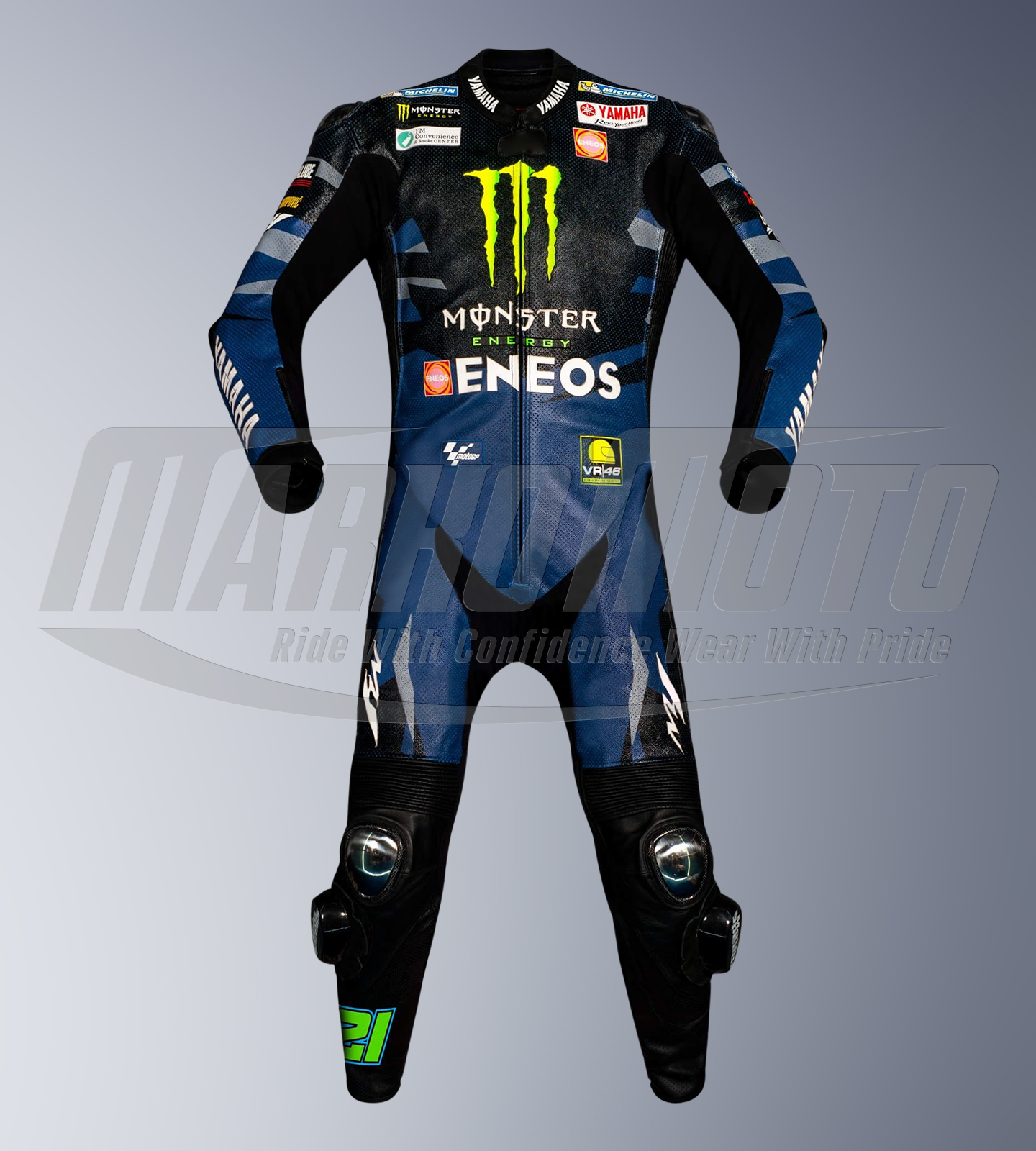 Fabio Quartararo Yamaha Track Leathers MotoGP Suit