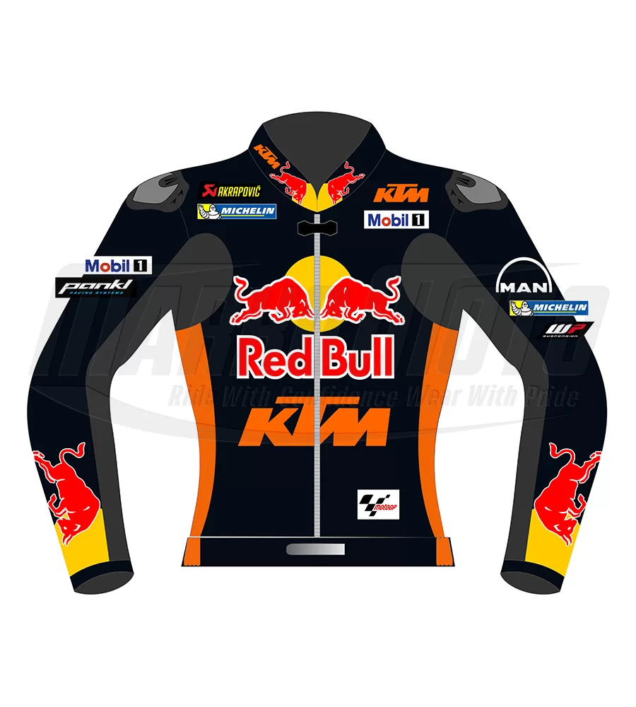 KTM Red Bull Jack Miller MotoGP 2023 Leather Racing Jacket