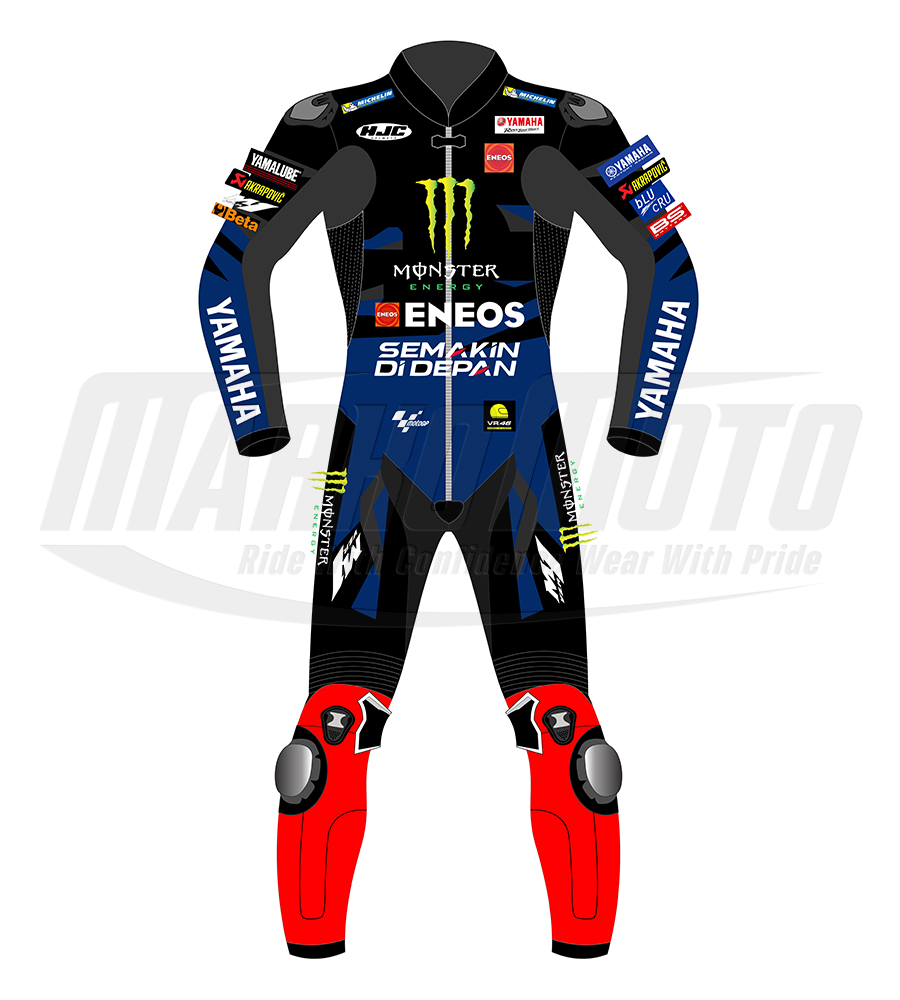 Fabio Quartararo Yamaha Track Leathers MotoGP Suit