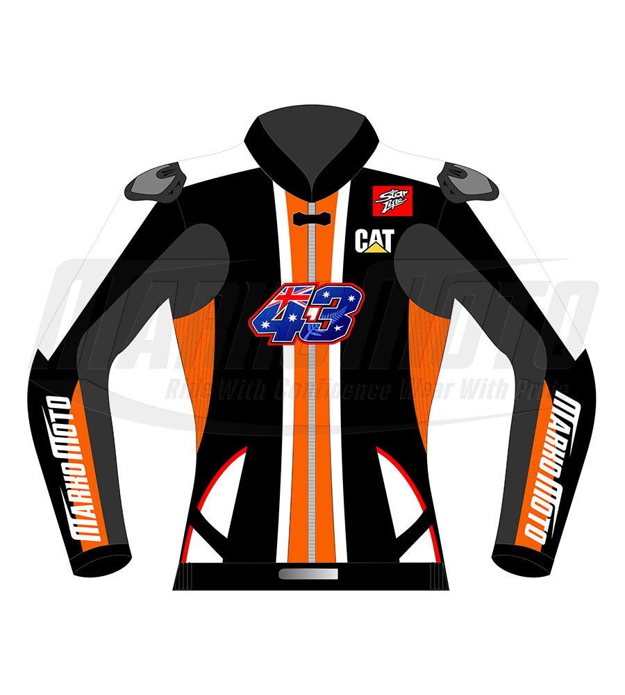 KTM Jack Miller Winter Test 2022 Racing Leather Jacket