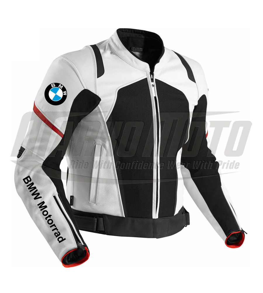 BMW Motorrad Premium Motorcycle Riding Leather Jacket