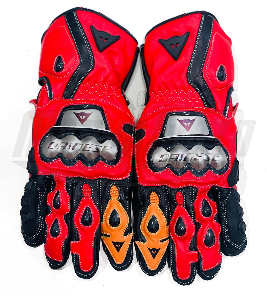 VR 46 Top Grains Beautiful New Edition RED Leather Gloves