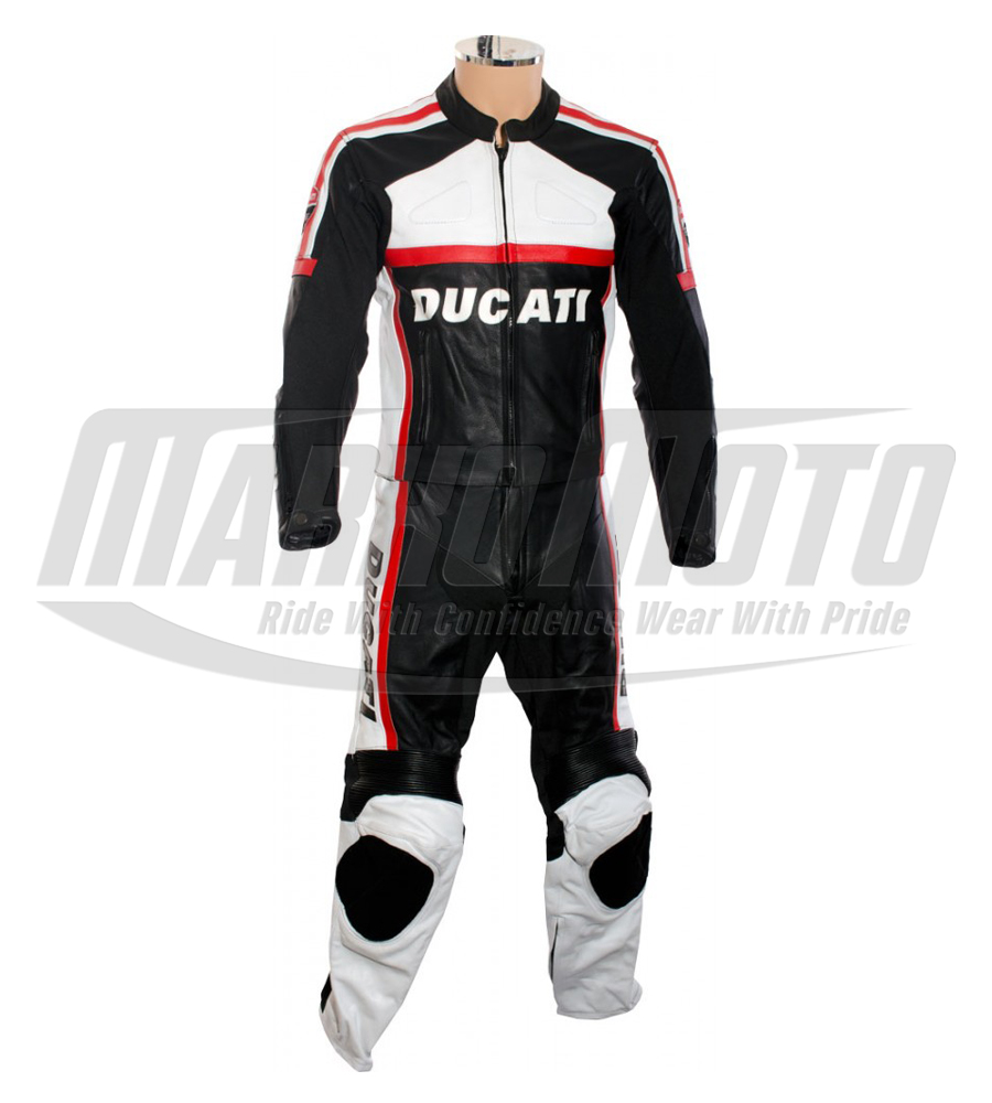 Ducati Classic Biker Cowhide and Kangaroo Leather Racing Suit