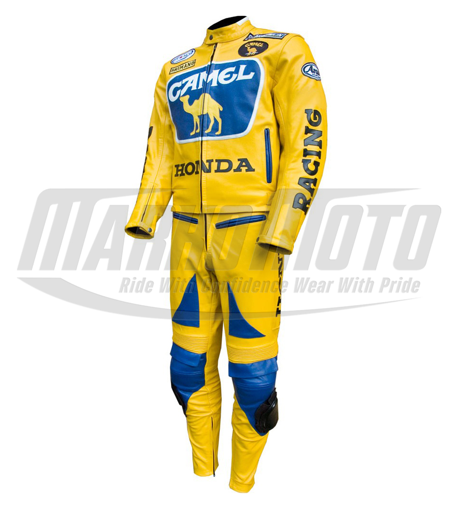 Ducati Classic Biker Cowhide and Kangaroo Leather Racing Suit