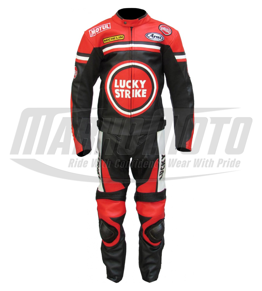 Ducati Classic Biker Cowhide and Kangaroo Leather Racing Suit