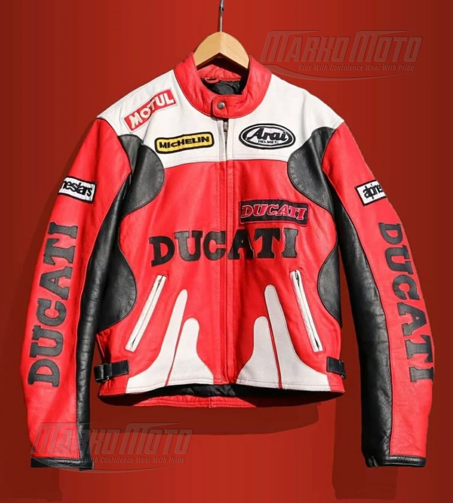 New Kawasaki Motorcycle Racing Leather Jacket