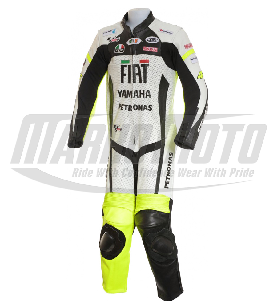 Suzuki GSXR Blue Motorcycle Leather Racing Suit