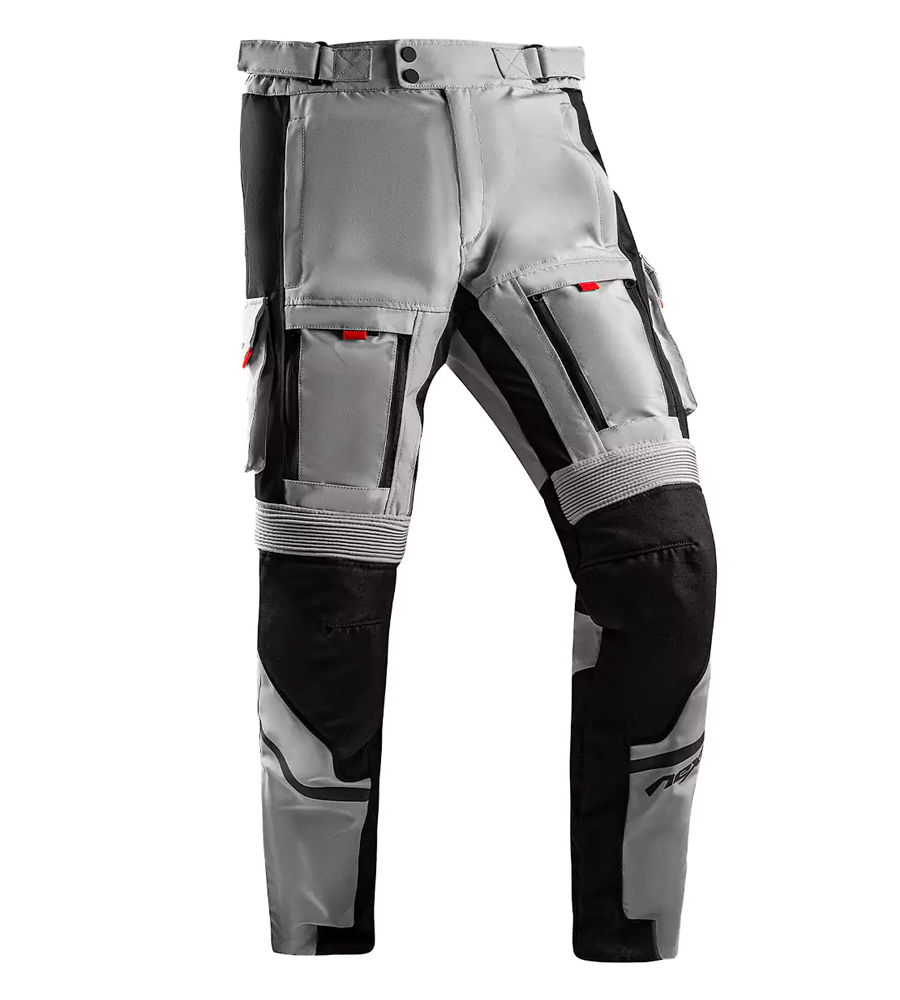 Motorcycle Textile Grey and Black Waterproof Pant