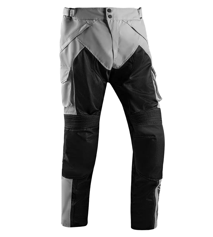 Motorcycle Textile Grey and Black Waterproof Pant