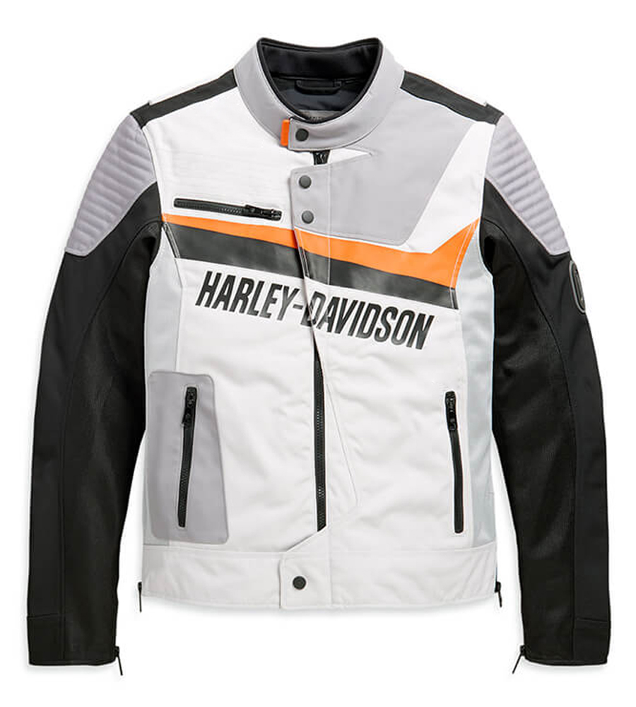 Harley-Davidson Triple Vent Passing Motorcycle Leather Jacket