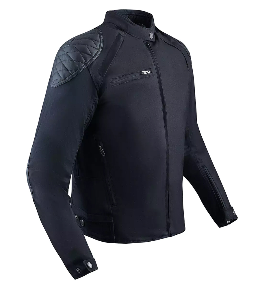 Motorbike Textile Jacket with CE Approved Shoulder, Elbow & Back Protectors