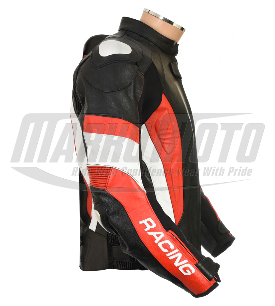 Aprilia Racing RSV Motorcycle Leather Racing Jacket Aprilia Racing RSV Motorcycle Leather Racing Jacket