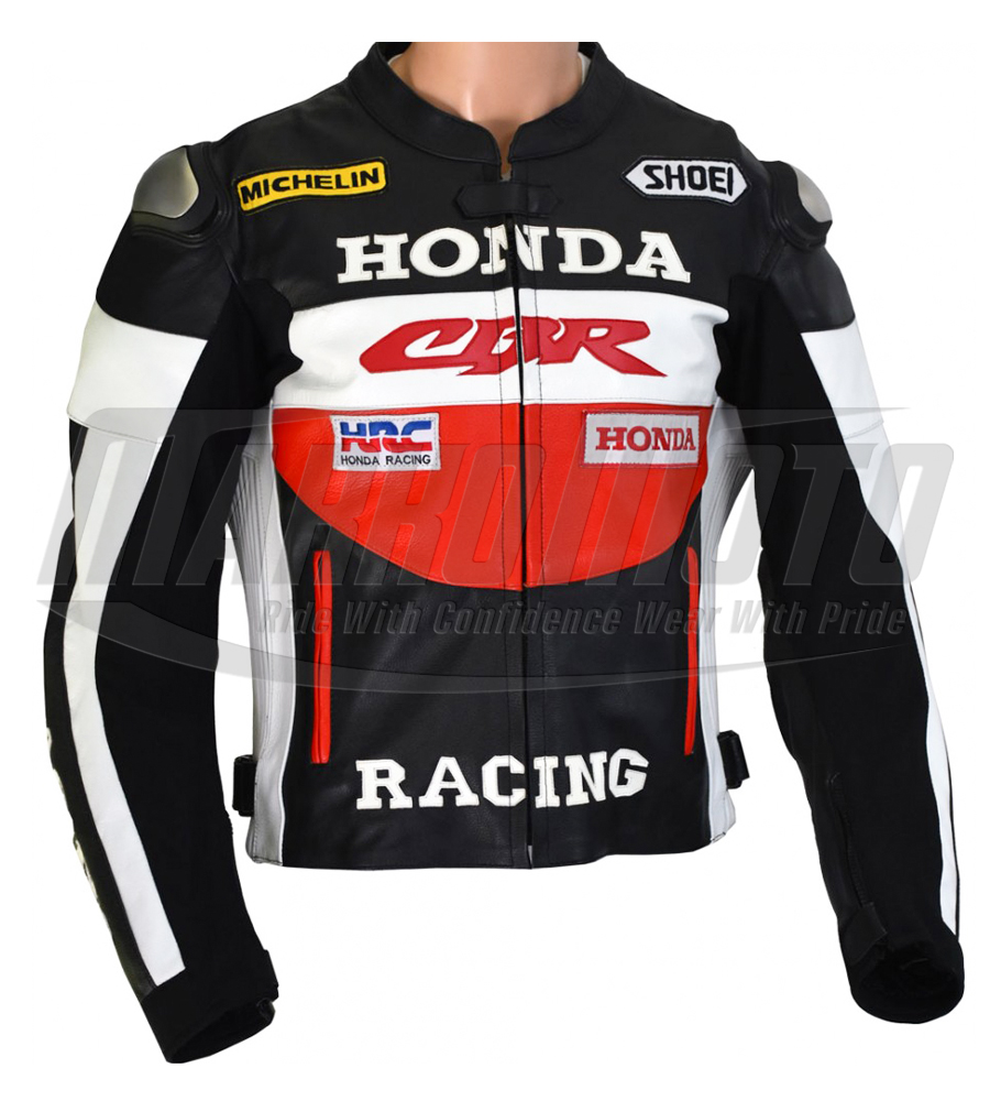 Suzuki GSXR Motorcycle Leather Racing Jacket