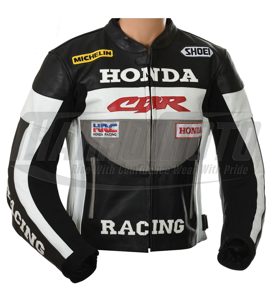 Suzuki GSXR Motorcycle Leather Racing Jacket