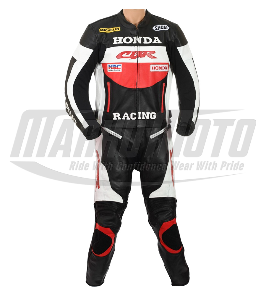 Honda CBR Racing Cowhide Leather Motorcycle Racing Suit