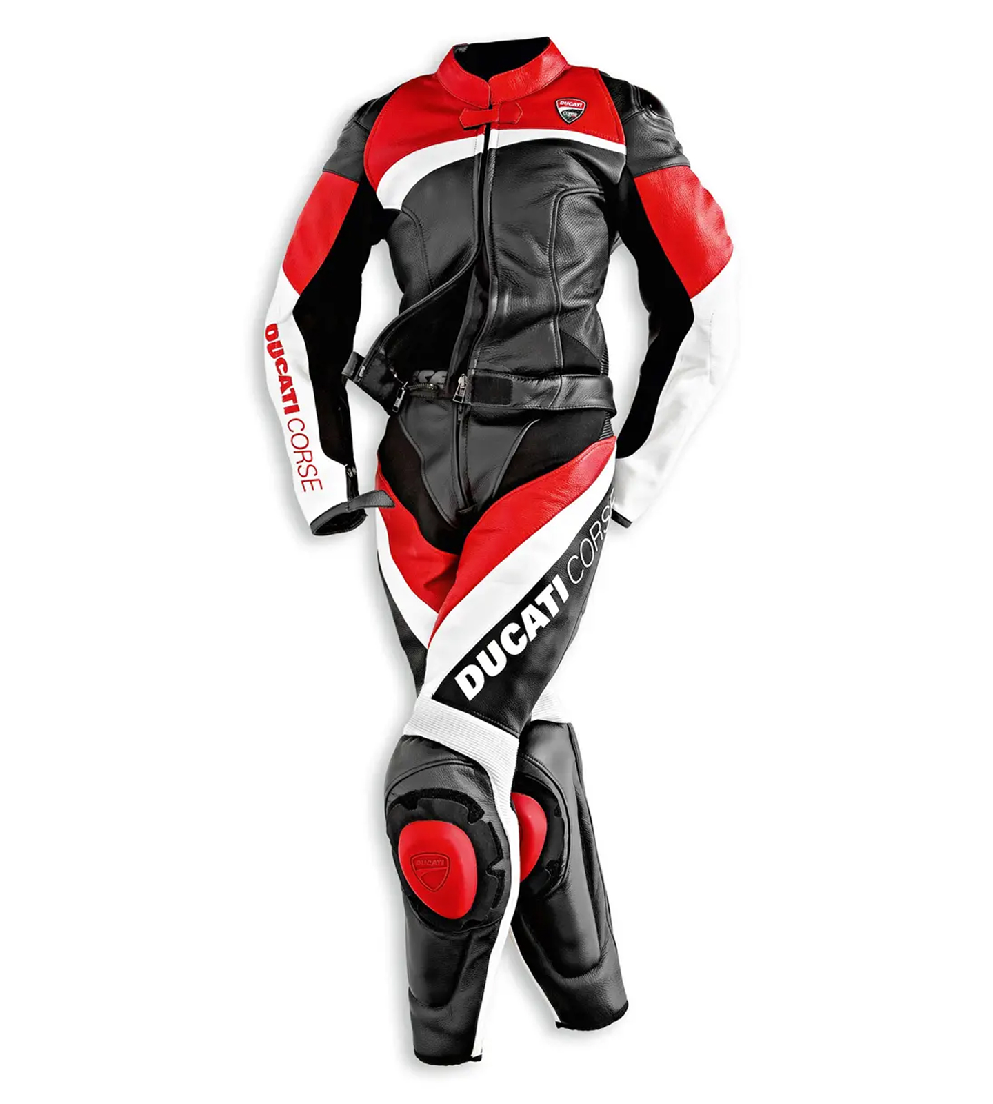 Ducati Corse Motorcycle Leather Racing Suit