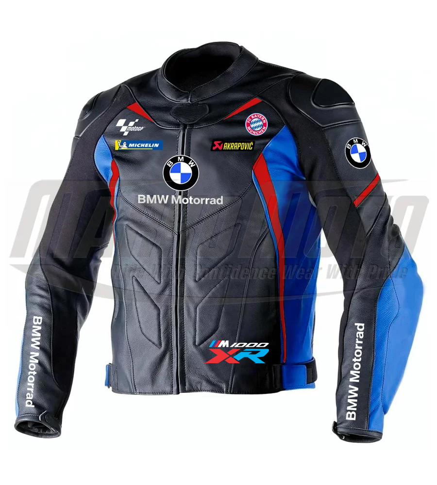 BMW Motorrad M1000XR Motorcycle Leather Racing Jacket