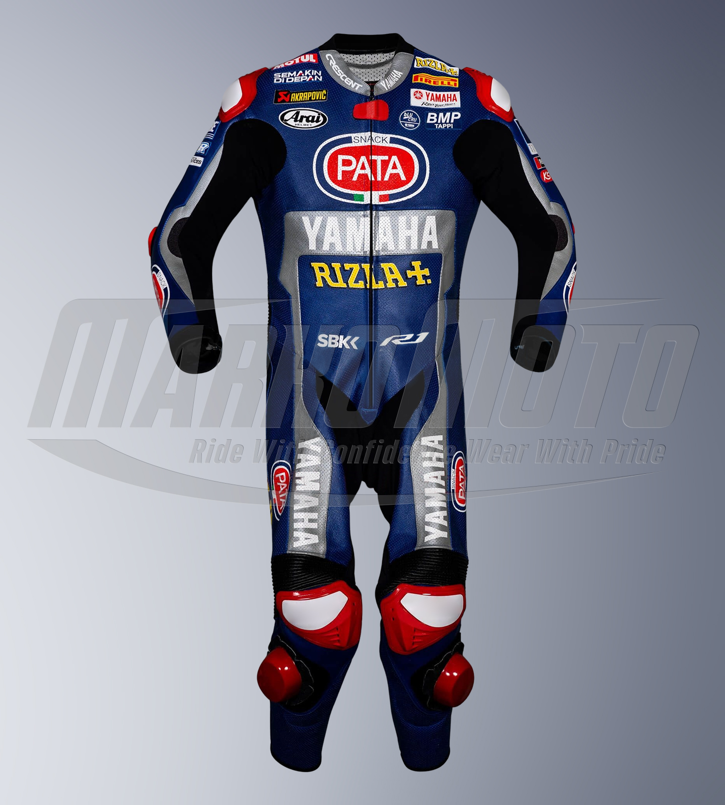 Michael Van Der Mark Yamaha SBK 2020 Leather Suit